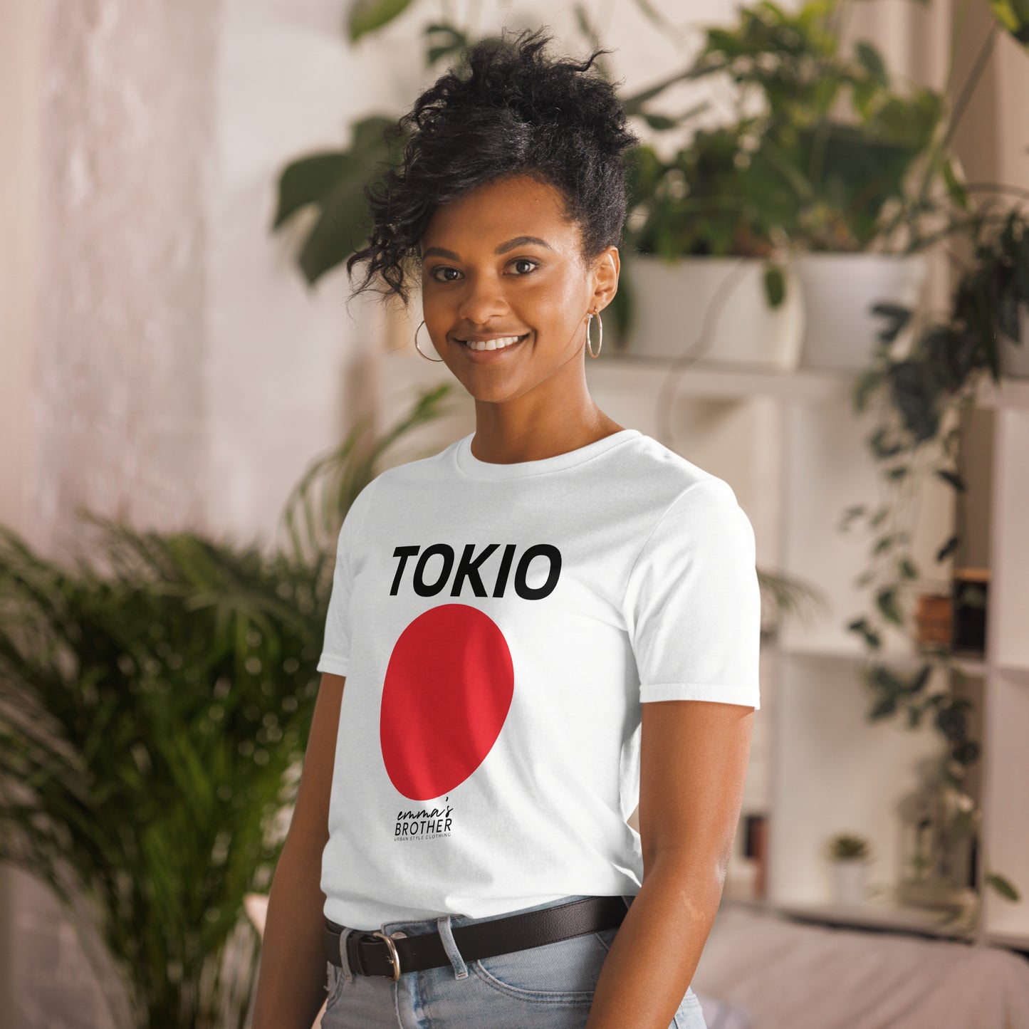 Camiseta de manga corta unisex TOKIO