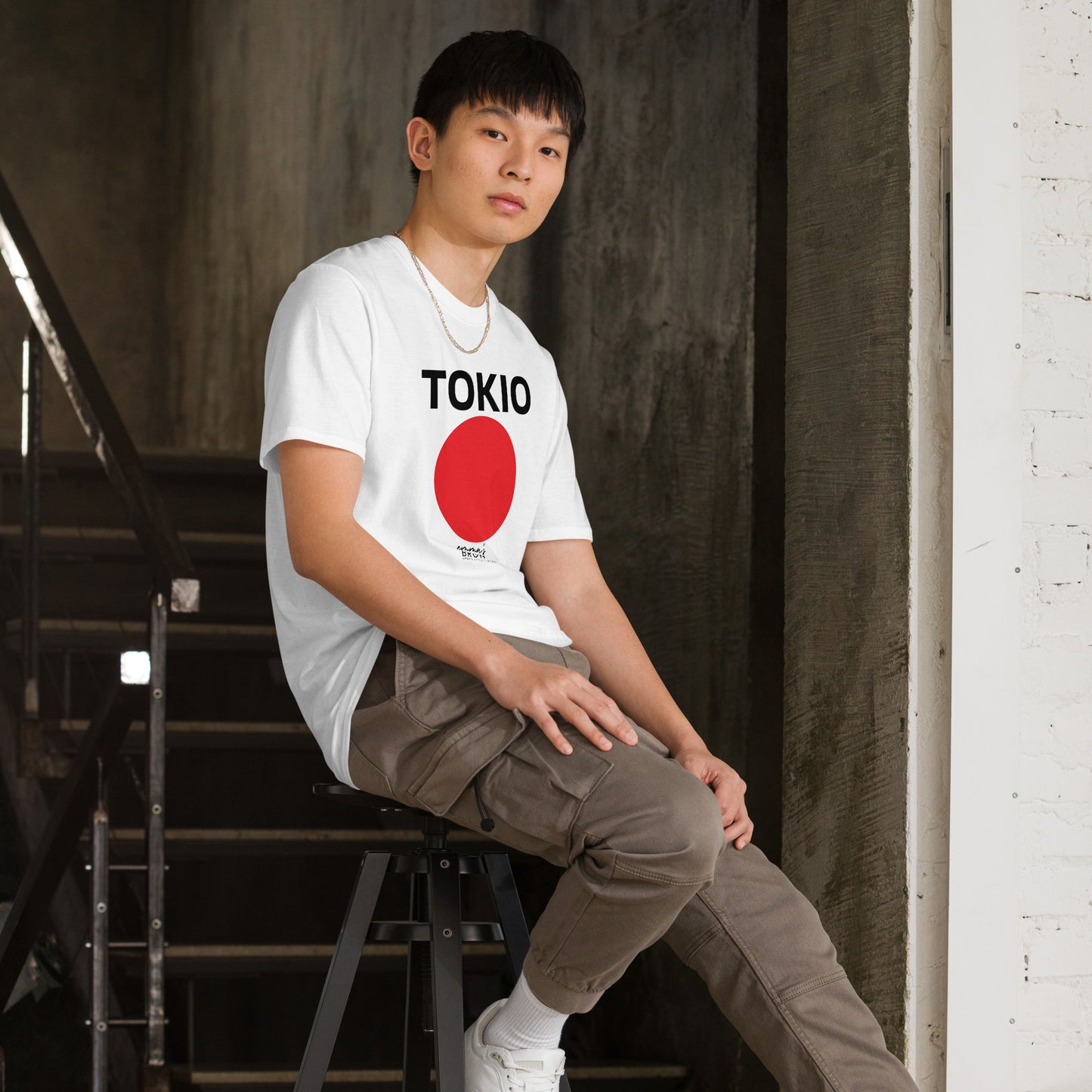 Camiseta de manga corta unisex TOKIO