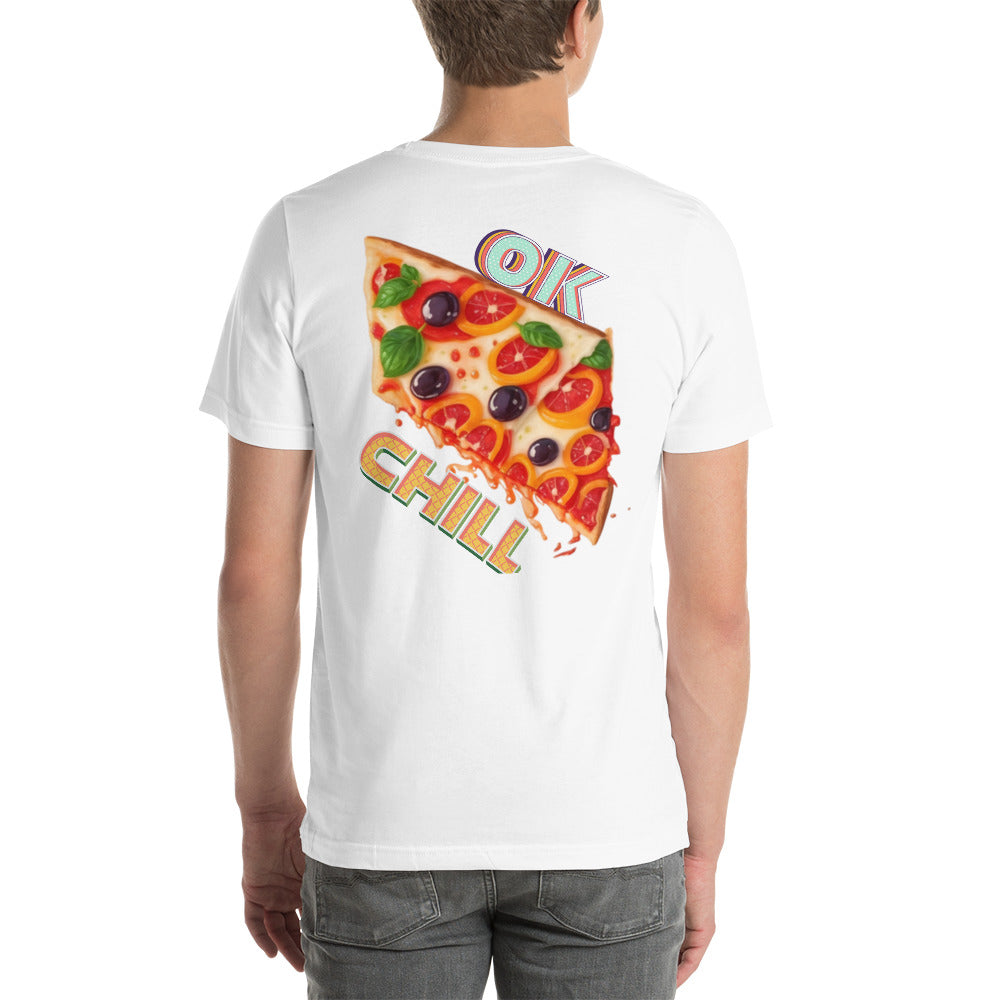 Camiseta de manga corta Hombre CHILL PIZZA