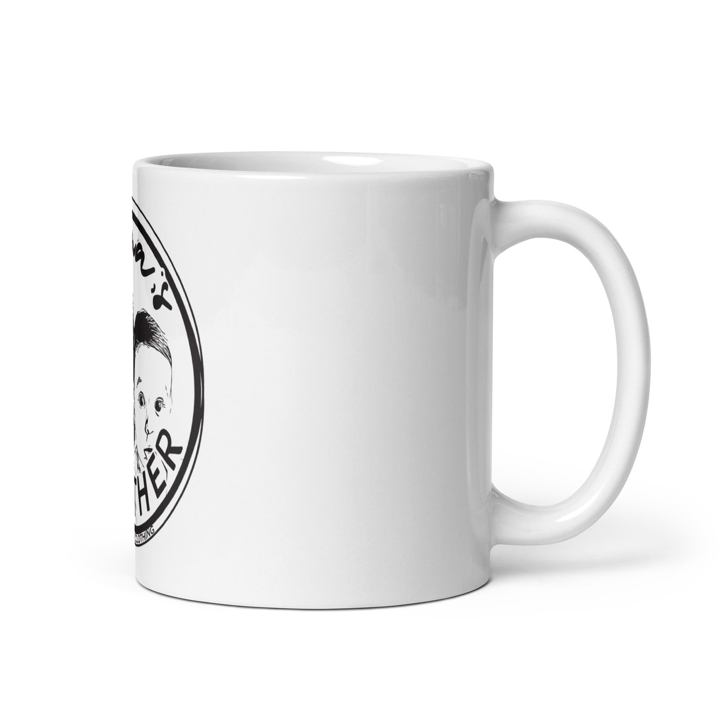 Taza blanca brillante Emma´s Brother