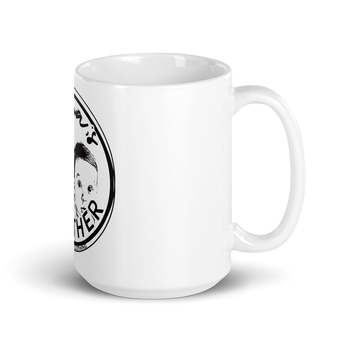 Taza blanca brillante Emma´s Brother