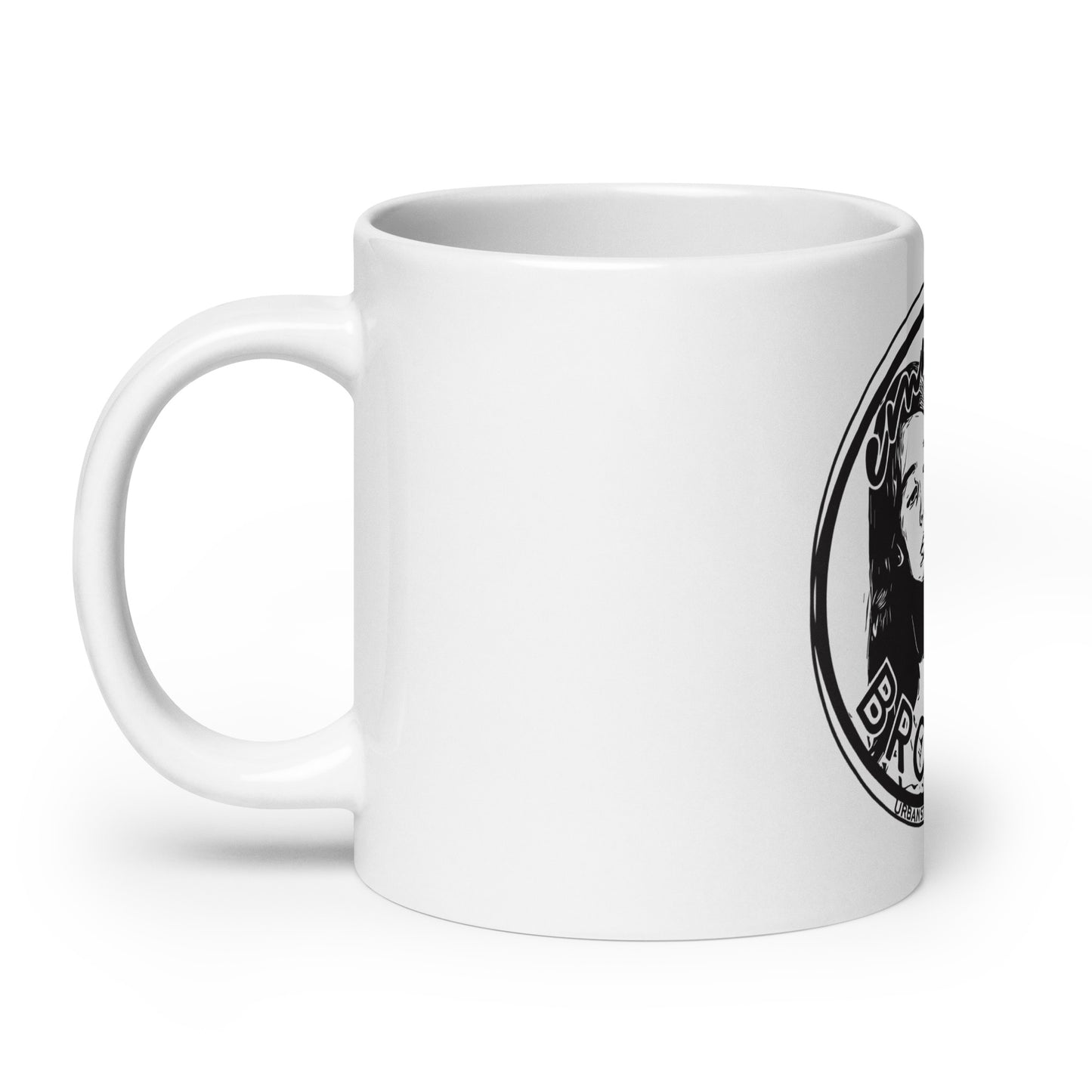 Taza blanca brillante Emma´s Brother