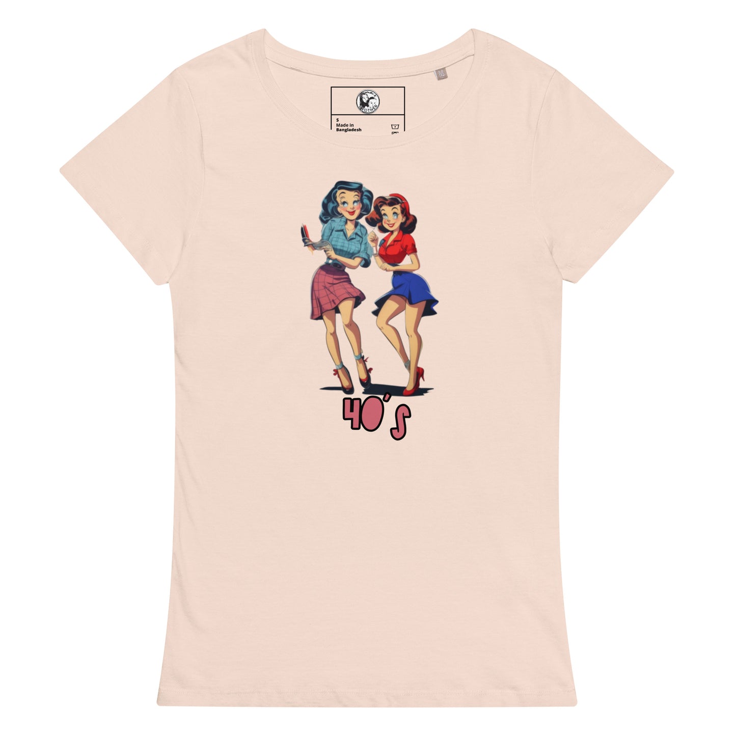 Camiseta orgánica para Mujer Dance like 40´s
