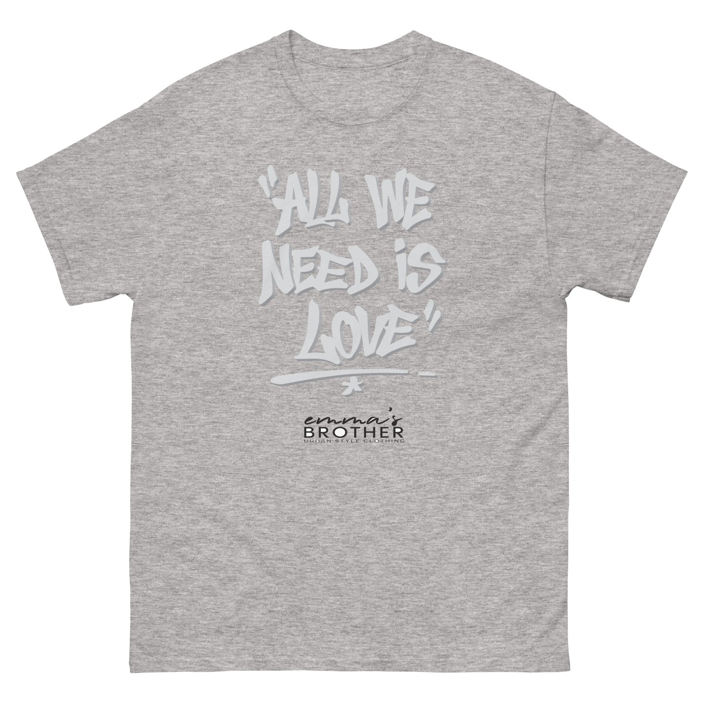 Camiseta clásica hombre ALL WE NEED IS LOVE