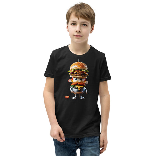 Camiseta unisex NIÑA/NIÑO Cute Hamburger